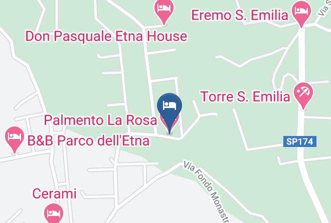 Catania - Palmento La Rosa Maps