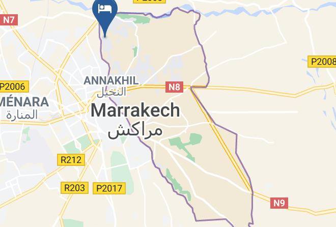 Marrakesh - Syndic Jardins De La Palmeraie 2 Maps