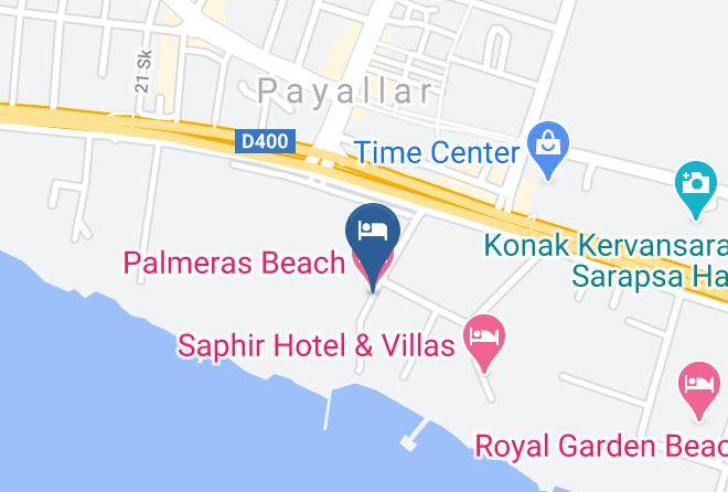 Konakli - Palmeras Beach Hotel Maps