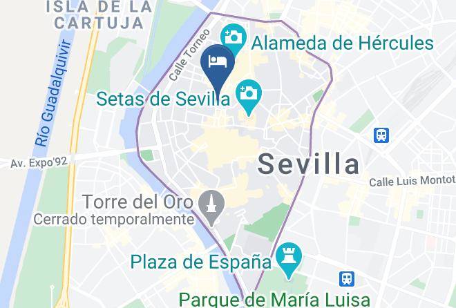 Seville - Palmeras Del Paraiso Maps