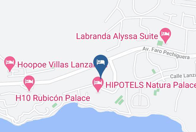 Las Palmas - Palmeras Garden Maps