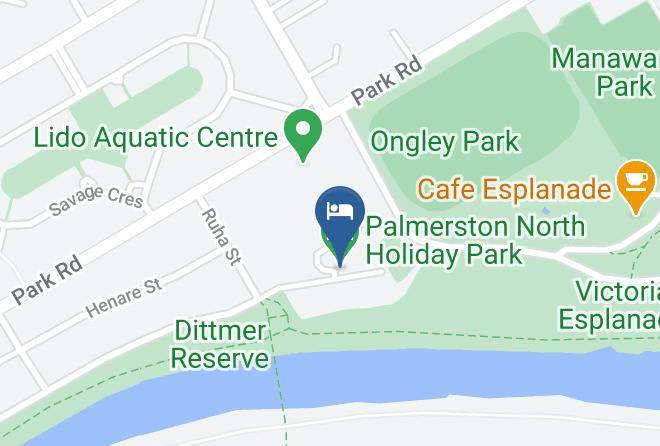 Palmerston North - Palmerston North Holiday Park Maps
