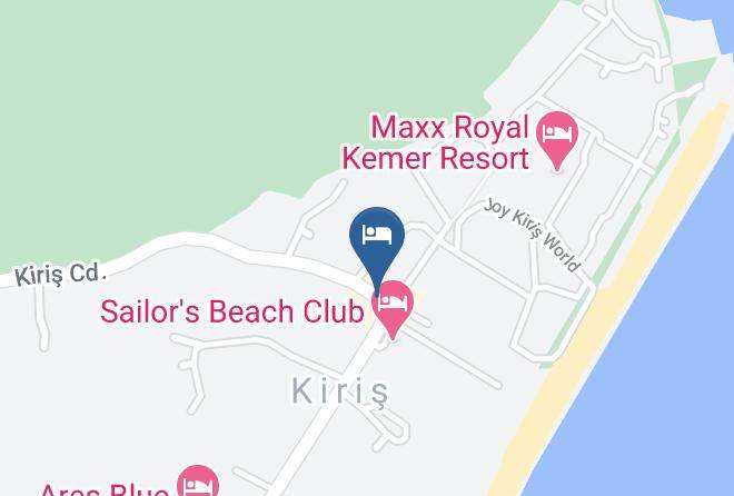 Kemer - Palmet Kiris Maps