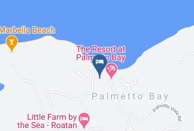 Roatan - Palmetto Bay & Beach Plantation Maps