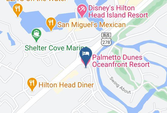 Beaufort - Palmetto Dunes Oceanfront Resort Maps