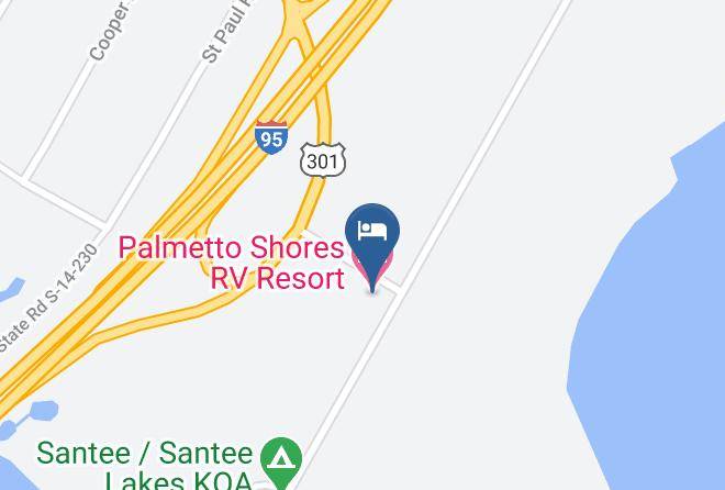 Clarendon - Palmetto Shores Rv Resort Maps