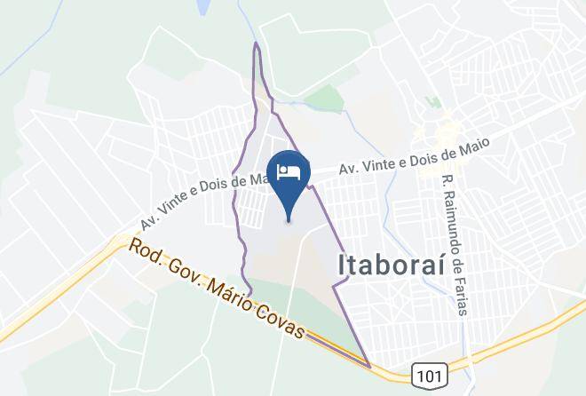 Itaborai - Palmier Hotel Maps