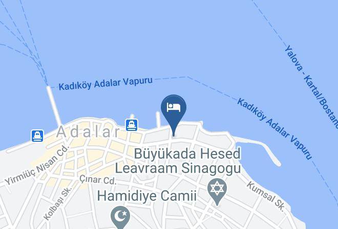 Adalar - Palmiye Pansiyon Maps