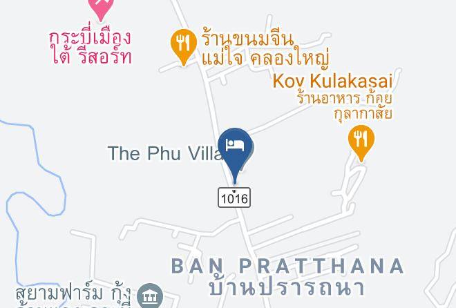 Palmkaew Resort Map - Krabi - Mueang Krabi District