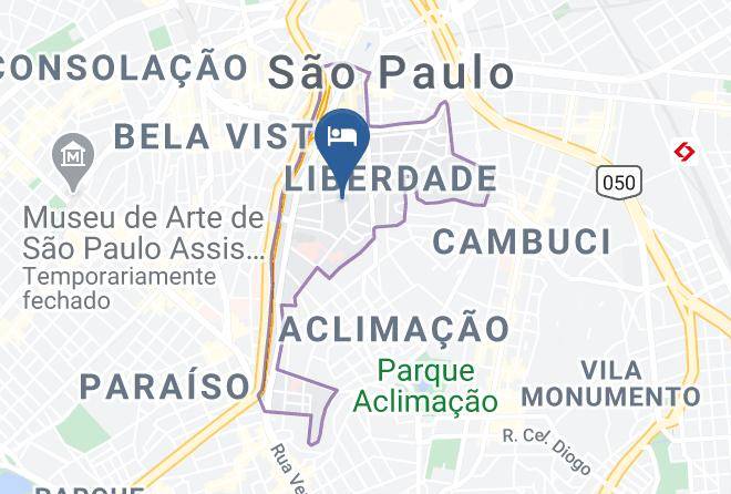 Sao Paulo Liberdade - Palmleaf Slim Maps