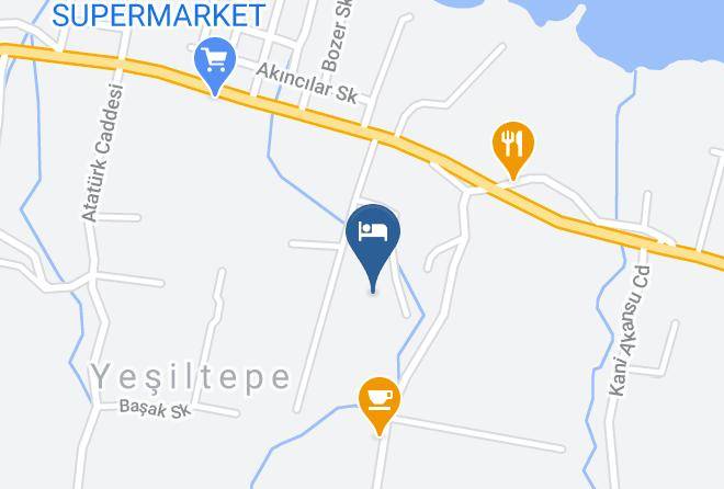 Yesiltepe - Palmonte Suites Hotel Maps