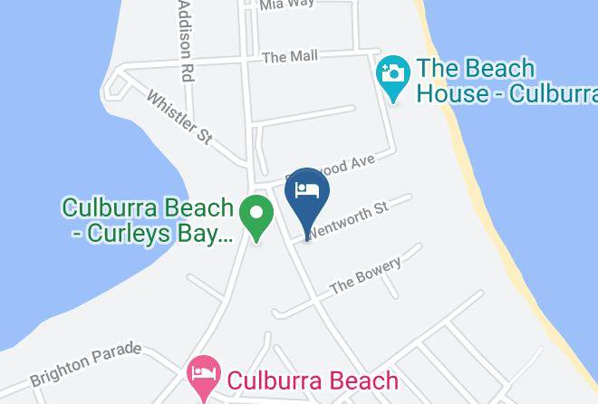 Palms Culburra Professional Holiday Homes Map