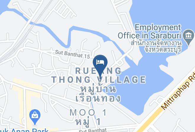 Amphoe Mueang Saraburi - Palms Resort Maps