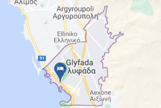 South Athens - Palmyra Beach Hotel Maps