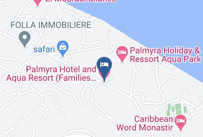 Tunisia - Palmyra Hotel And Aqua Resort Maps
