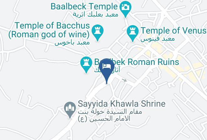 Baalbek - Palmyra Hotel Maps