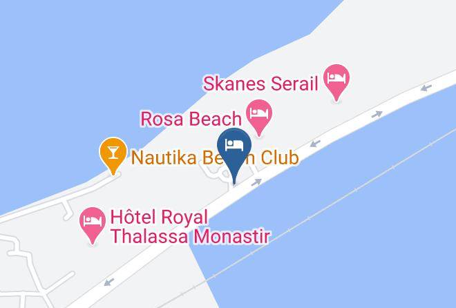 Tunisia - Palmyra Skanes Golden Beach Maps