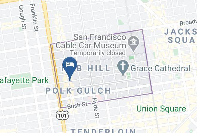 San Francisco - Palo Alto Hotel Maps