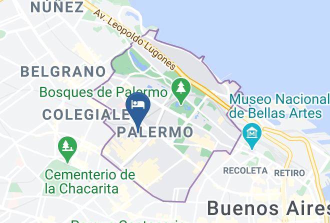 Buenos Aires - Palo Santo Hotel Maps