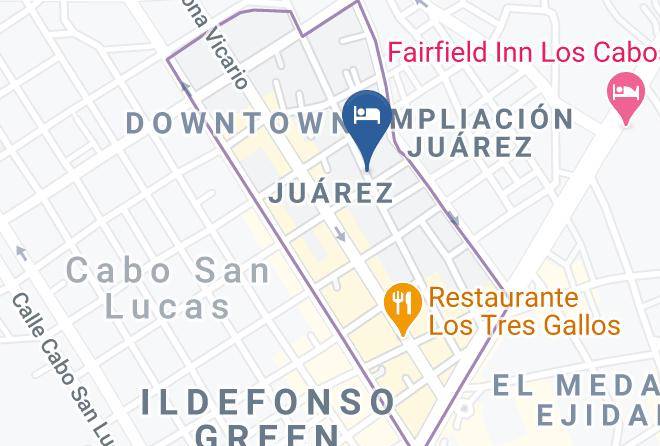 Los Cabos - Palo Verde Hotel Maps