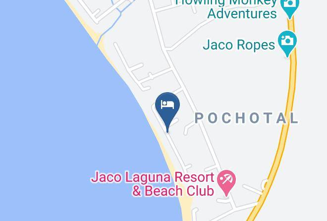 Aloha Jaco Map