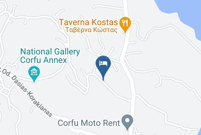 Kerkira - Paloma Blanca Maps