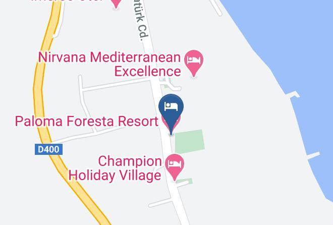 Konyaalti - Balmy Foresta Hotel Maps