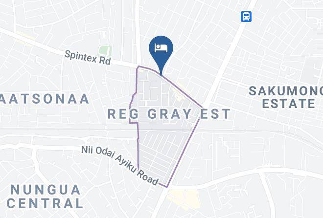 Accra - Paloma Hotel Spintex Branch Maps