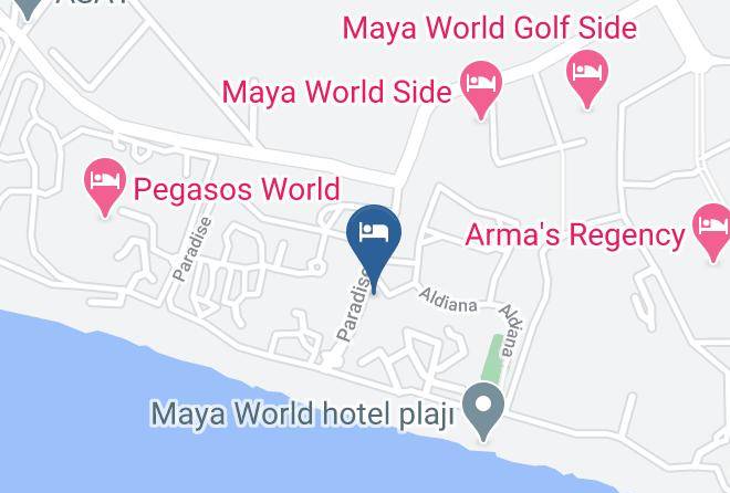 Manavgat - Paloma Orenda Resort Maps