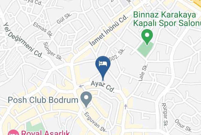 Bodrum - Hotel Paloma Maps