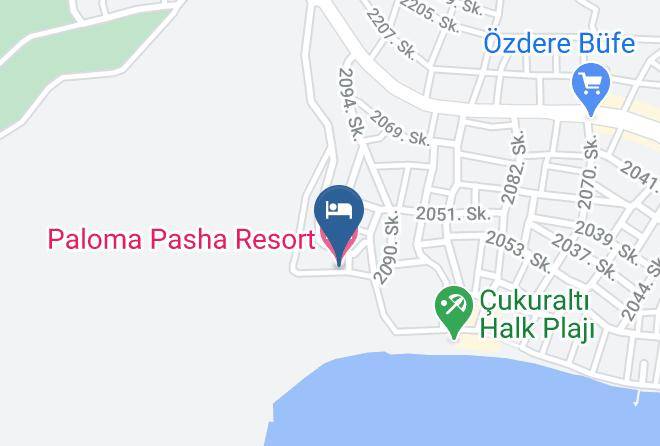 Menderes - Paloma Pasha Resort Maps