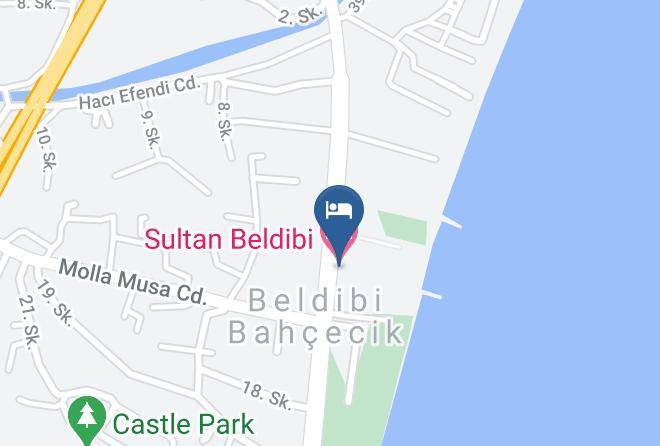Konyaalti - Sultan Beldibi Hotel Maps