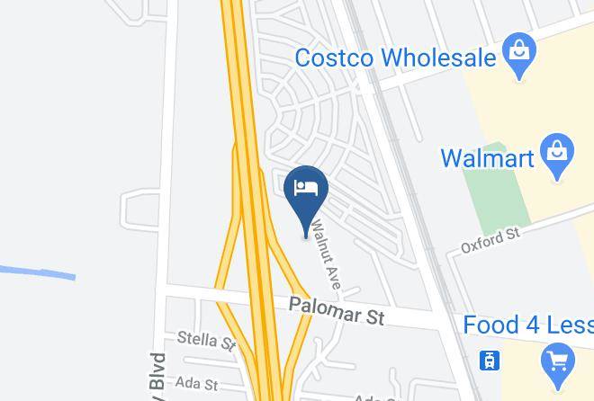 San Diego - Palomar Motel Maps