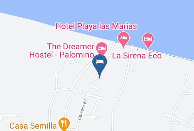 Dibulla - Palomino Breeze Hotel Maps