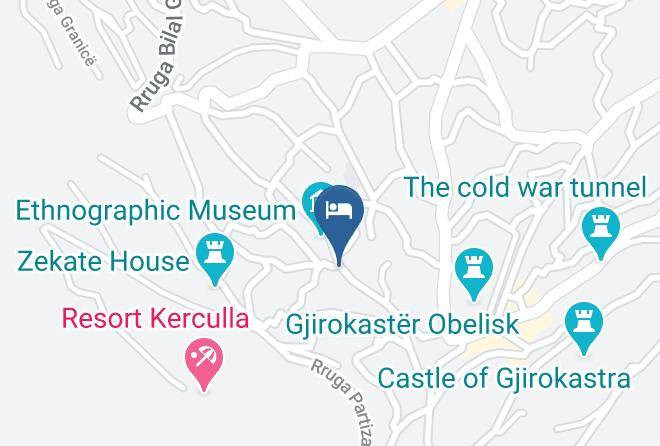 Gjirokaster - Palorto Hotel Maps