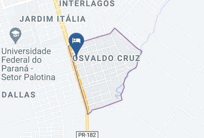 Palotina Palace Hotel Map