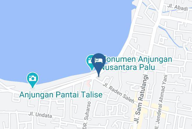 Kota Palu - Palu Golden Hotel Maps