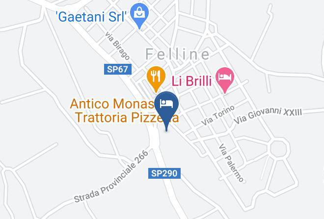 Lecce - Palummare Agri Hotel Relais Maps