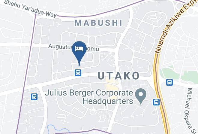 Abuja - Pameec Luxury Suite Utako Maps