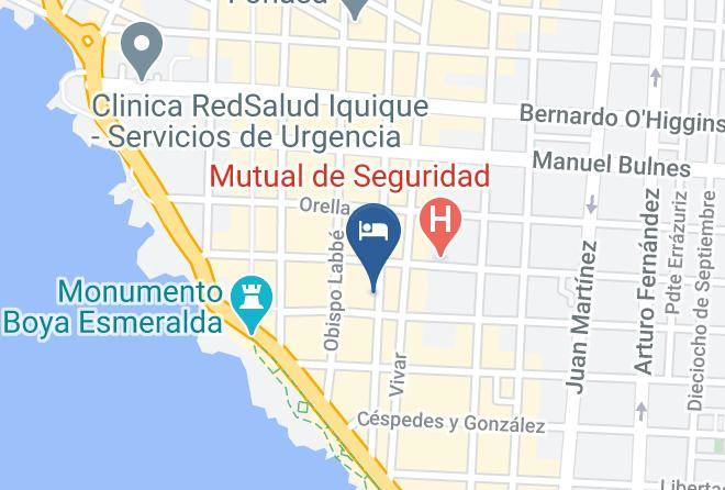 Iquique Province - Pampa Hotel Maps