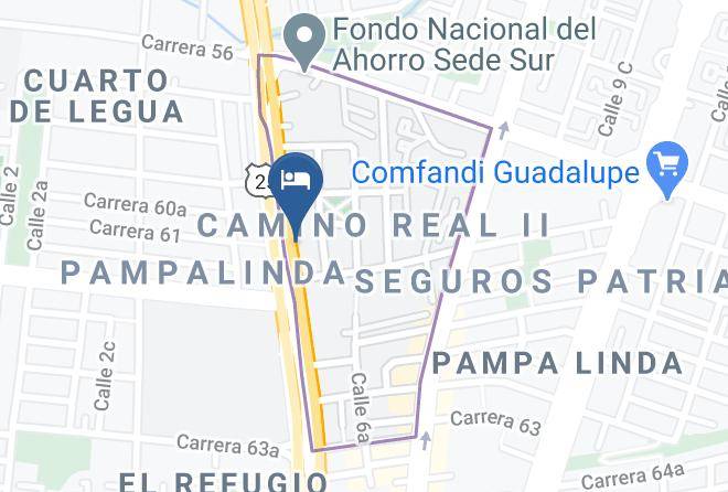 Cali - Pampalinda Hotel Maps