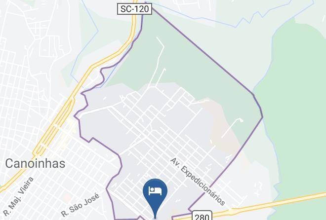 Canoinhas - Pampas Hotel Maps