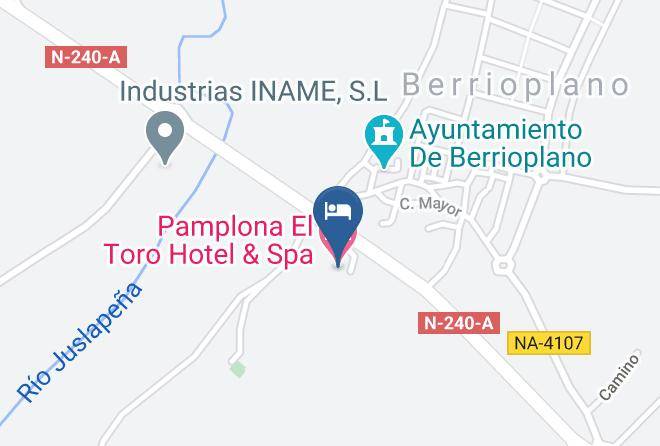 Navarra - Pamplona El Toro Hotel & Spa Maps