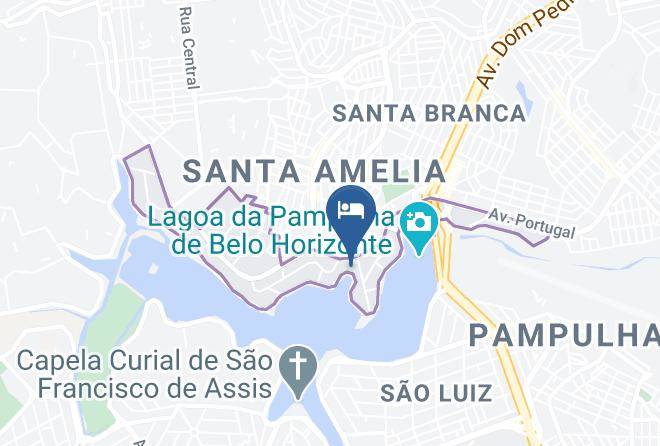 Pampulha Design Hotel Map