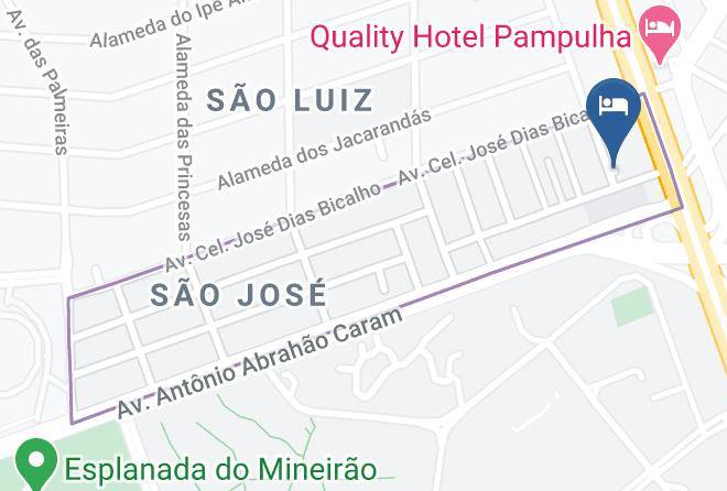 Belo Horizonte - Pampulha Flat Maps