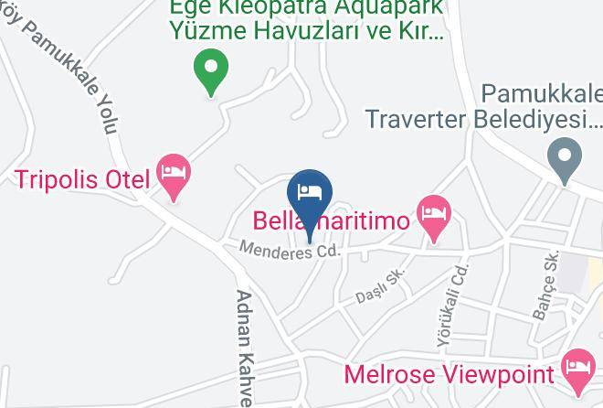 Pamukkale - Pamuksu Hotel Maps