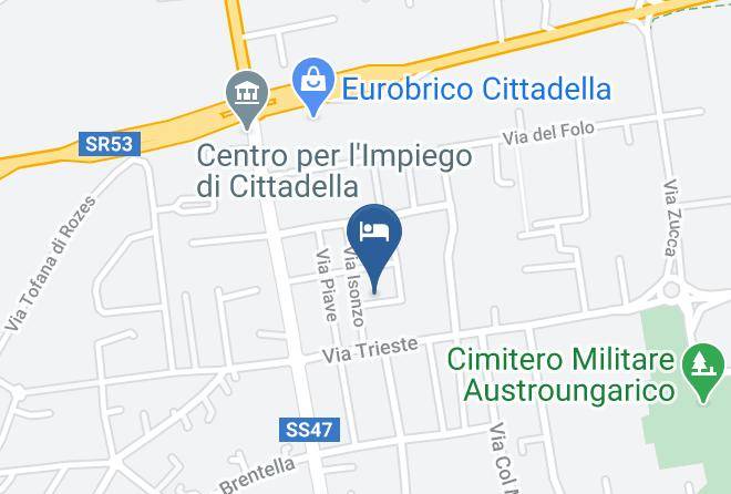 Padua - Pan Di Zucchero Maps