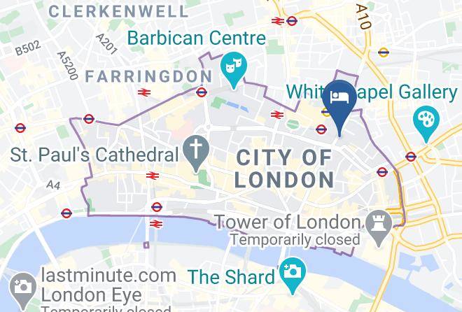 London - Pan Pacific London Maps