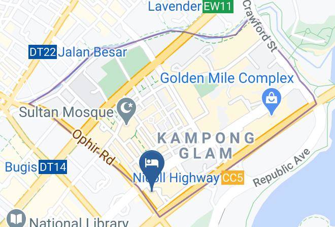 Crawford - Pan Pacific Serviced Suites Beach Road Singapore Maps