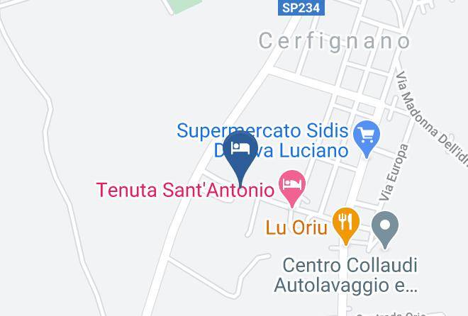 Lecce - Panacea Residence B&b Maps